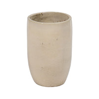 Vase Crème Céramique 52 x 52 x 80 cm (2 Unités)