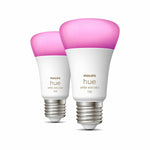 Ampoule à Puce Philips Pack de 2 E27 Blanc F 9 W E27 806 lm (6500 K)