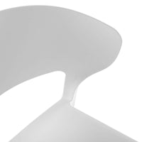 Chaise Versa Blanc 39,5 x 79 x 41,5 cm (4 Unités)