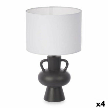 Lampe de bureau Vase 40 W Noir Céramique 24 x 39,7 x 24 cm (4 Unités)