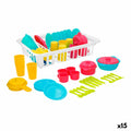 Ensemble Vaisselle pour Enfants Colorbaby jouet Draineur 35 Pièces (15 Unités)
