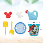 Set de jouets de plage Mickey Mouse Ø 18 cm polypropylène (12 Unités)