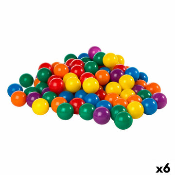 Balles Intex FUN BALLZ 100 Pièces 6,5 x 6,5 x 6,5 cm (6 Unités)