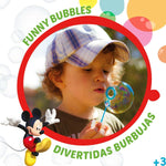 Pompe à bulle Mickey Mouse 60 ml 3,8 x 11,5 x 3,8 cm (216 Unités)