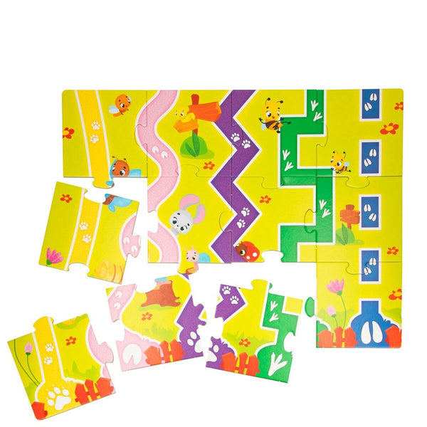 Puzzle Enfant Lisciani Ferme 27 Pièces 48 x 1 x 36 cm (6 Unités)