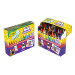 Crayons gras de couleur Crayola (64 uds)