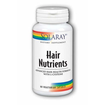 Traitement capillaire fortifiant Solaray Hair Nutrients (60 uds) (Refurbished A+)