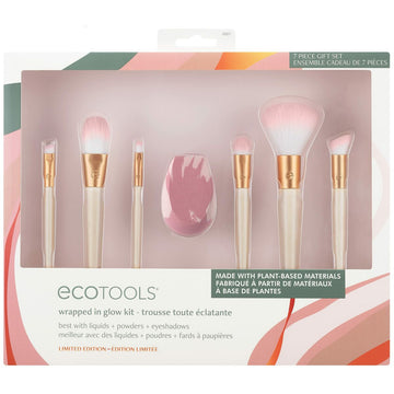 Kit de broche de maquillage Ecotools Wrapped In Glow Édition limitée 7 Pièces