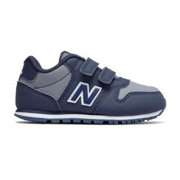 Chaussures de Sport pour Bébés New Balance KV500VBI Blue marine Gris