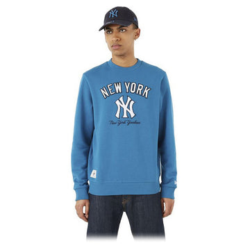 Sweat sans capuche homme New Era MLB Heritage New York Yankees Bleu
