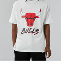 T shirt à manches courtes NBA SCRIPT MESH New Era WHIFDR 60284736 Blanc