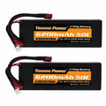 Batterie au lithium rechargeable Télécommandée 7.4V 6200mah 50C (2 uds) (Refurbished A+)