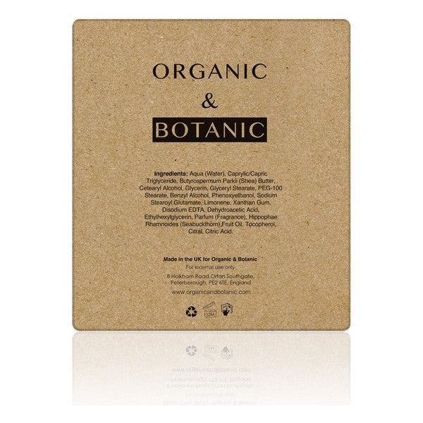 Soin du corps hydratant Organic & Botanic Mandarine (100 ml)