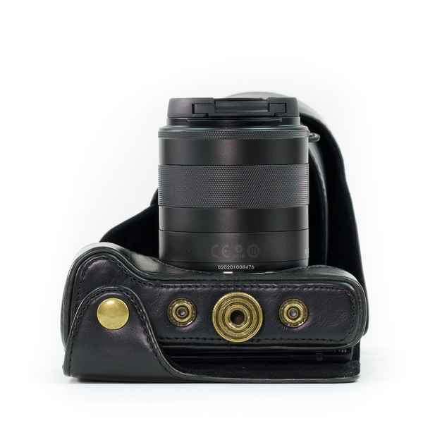 Étui pour appareil photo MG521 Canon EOS M3 Cuir (18-55 mm) (Refurbished B)