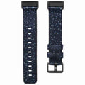 Sangle Fitbit CHARGE 4 FB168WBNVBKL 18 - 22 cm Tissu Bleu