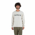 Sweat sans capuche homme Hurley One&Only Solid Vert tendre