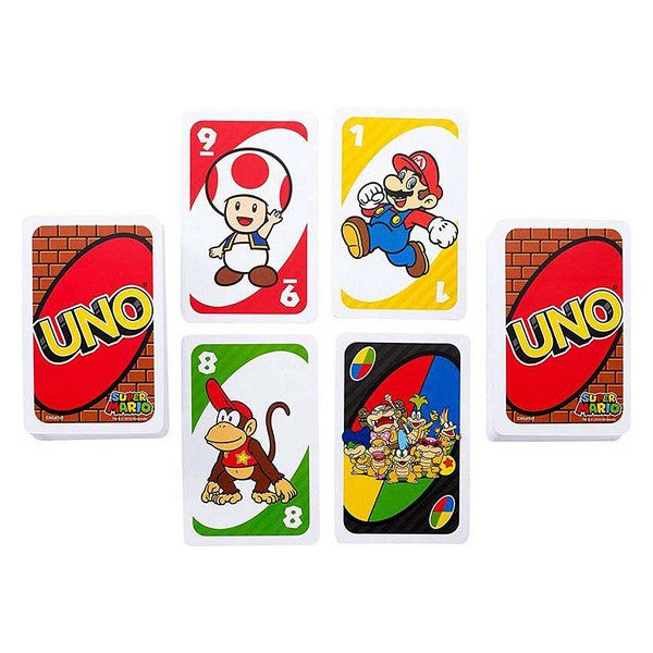 Jeux de cartes UNO Super Mario Mattel