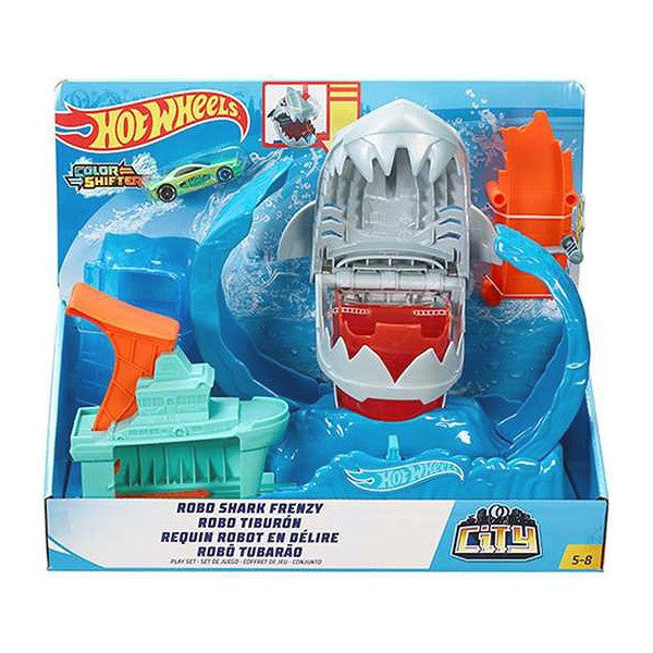 Piste de course Hot Wheels Robo Shark Mattel
