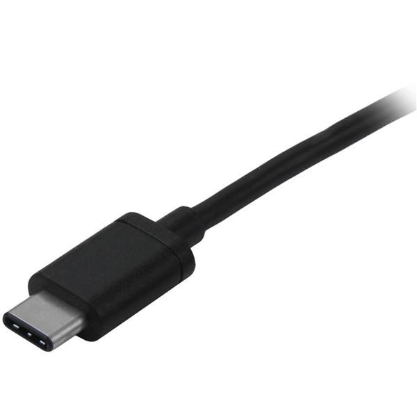 Câble USB C Startech USB2CC2M             USB C Noir