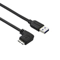 Câble USB vers Micro USB Startech USB3AU2MLS           Noir