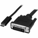 Câble USB C vers DVI-D Startech CDP2DVIMM1MB         Noir 1 m