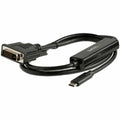 Câble USB C vers DVI-D Startech CDP2DVIMM1MB         Noir 1 m
