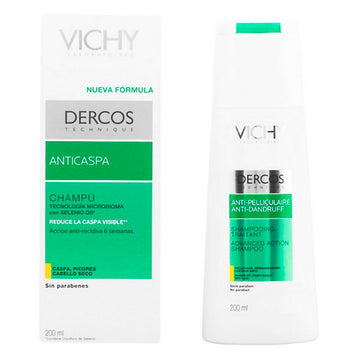 Shampooing antipelliculaire Dercos Vichy Cheveux secs (200 ml)