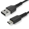 Câble USB A vers USB C Startech RUSB2AC2MB           Noir