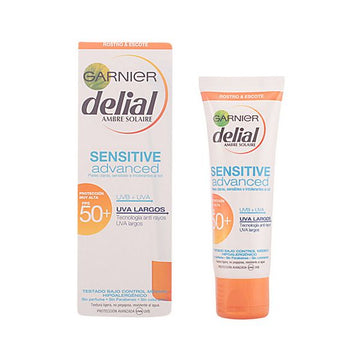 Écran solaire visage Sensitive Delial SPF 50+ (50 ml)