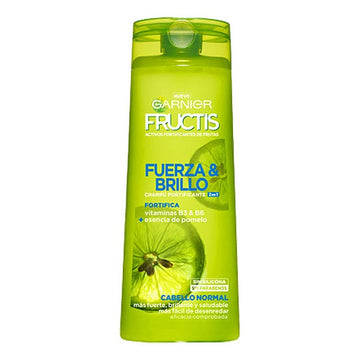 Shampooing Fortifiant Fructis Fuerza & Brillo 2 En 1 Garnier (360 ml)
