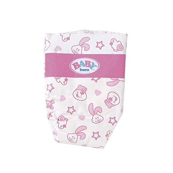 Accessoires pour poupées Baby Born Diapers Bandai (5 pcs)
