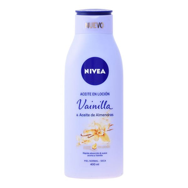 Lotion d'huile de vanille et d'amande Nivea (400 ml)
