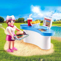 Playset City Life Waiter Playmobil 70084