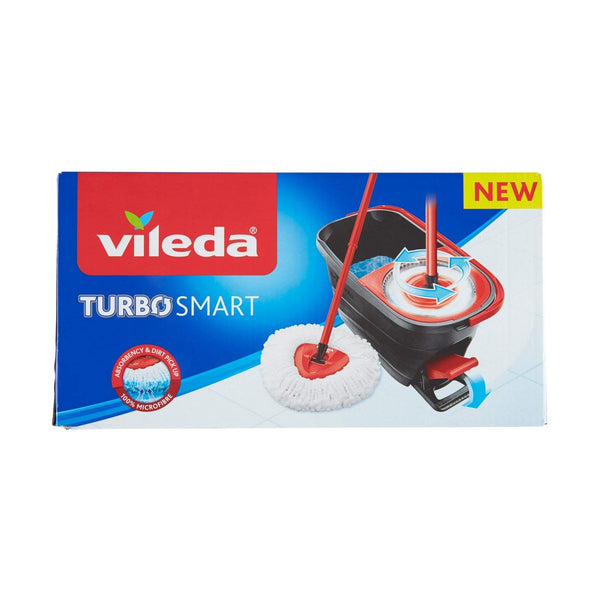 Mop with Bucket Vileda Turbo Smart De Sol