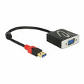 Adaptateur USB 3.0 vers VGA DELOCK 62738 20 cm Noir