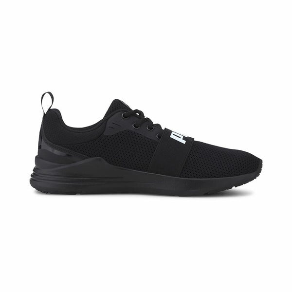 Chaussures de Running pour Adultes Puma Wired Run Noir Homme