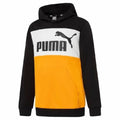 Sweat à capuche enfant Puma Essentials+ Colourblock Jaune