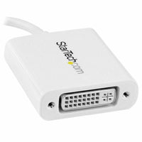 Adaptateur USB C vers DVI Startech CDP2DVIW             Blanc