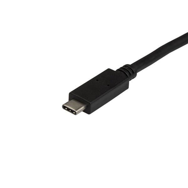 Câble USB A vers USB C Startech USB31AC50CM          Noir