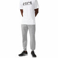 Pantalon de sport long Asics Big Logo Gris Homme