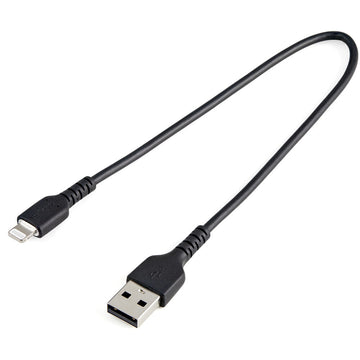 Câble USB vers Lightning Startech RUSBLTMM30CMB        USB A Noir