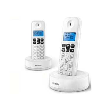 Téléphone Sans Fil Philips D1612W/34 1,6" 300 mAh GAP (2 pcs) Blanc