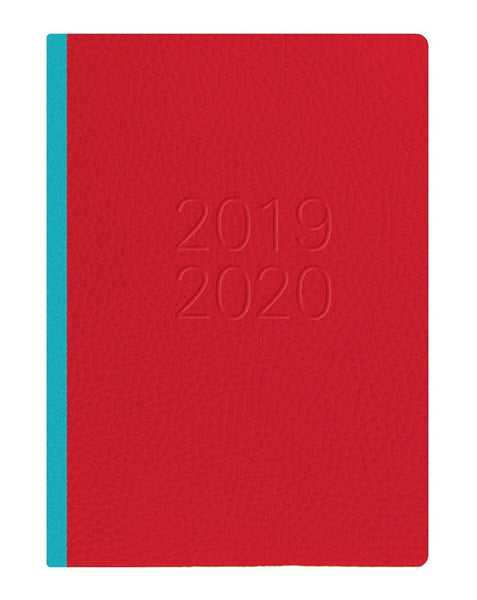 Agenda LETTS Two Tone 2019/20 Rouge (Refurbished A+)