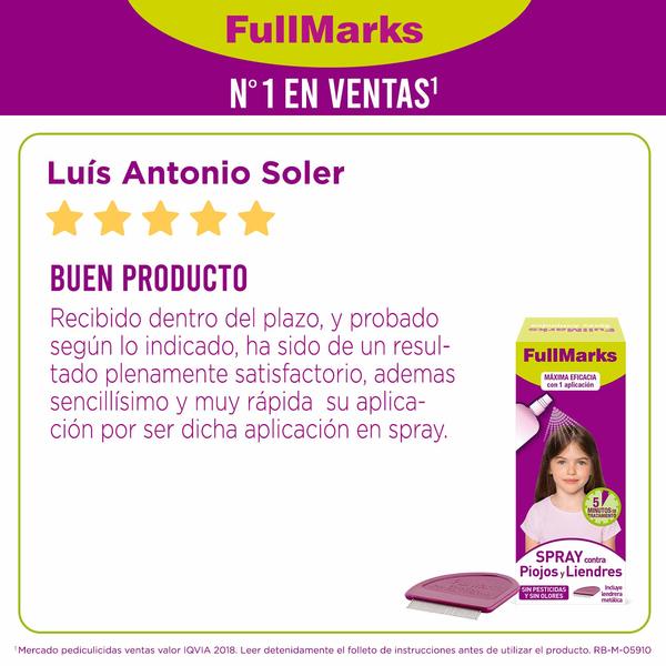 Lotion Anti-poux FullMarks 150 ml (Refurbished A+)