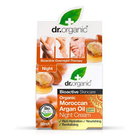 Crème de nuit Moroccan Argan oil Dr.Organic (50 ml)