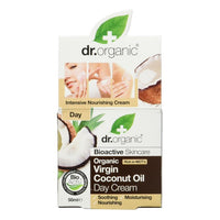 Crème de jour nourrissante Coconut Oil Dr.Organic (50 ml)