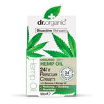 Crème hydratante Hemp Oil 24hr Rescue Dr.Organic (50 ml)