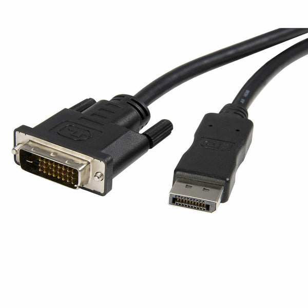 Adaptateur DisplayPort vers DVI Startech DP2DVIMM6            (1,8 m) Noir 1.8 m