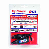 Chargeur de batterie Tecmate Optimate Monitor O-125 Voiture 12 V (Refurbished A+)