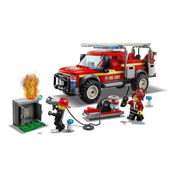 Playset Fire Chief Intervention Truck Lego (201 pcs)